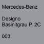 Preview: Mercedes-Benz, Designo Basinitgrau P. 2C, 003.